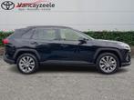 Toyota RAV-4 Premium Plus AWD+afn trekhaak+360cam+nav+sens, Auto's, Overige brandstoffen, Zwart, 5 deurs, USB