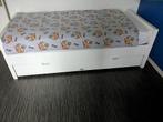Jeugdbed, Huis en Inrichting, Slaapkamer | Bedden, Ophalen, 90 cm, Eenpersoons, Wit