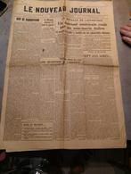 Le nouveau journal mai 1942, Collections, Enlèvement, Journal