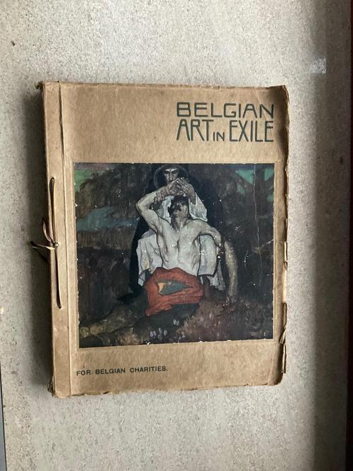 BELGIAN ART IN EXILE, Boeken, Kunst en Cultuur | Beeldend, Gelezen, Schilder- en Tekenkunst, Ophalen of Verzenden