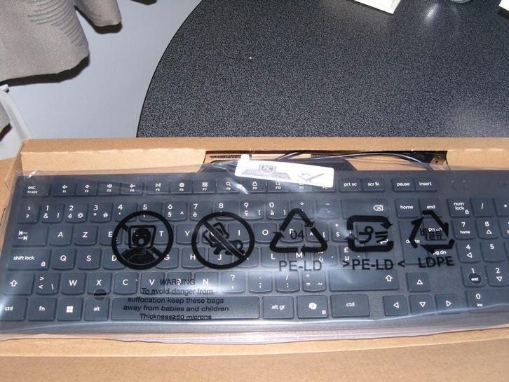 clavier, Informatique & Logiciels, Claviers, Neuf, Azerty, Filaire, Ensemble clavier et souris, Enlèvement ou Envoi