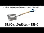 10 Pelles en aluminium SILVERLINE, Articles professionnels, Excavatrice