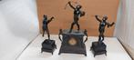 Statues antiques en bronze 3 parties - guerriers/chasseurs, Enlèvement ou Envoi