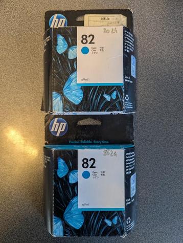 HP 82 inkpatroon (cyaan) - C4911A beschikbaar voor biedingen