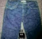 Jean Levis 570 straight fit L, Ophalen of Verzenden, Gedragen, Blauw, W33 - W36 (confectie 42/44)