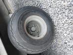 4 stuks: 8 inch velg + banden 4x100, 60 naaf, 7,6Ax8H2, Auto diversen, Aanhangwagen-onderdelen, Ophalen of Verzenden, Gebruikt