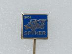 SP1613 Speldje 1904 Spyker blauw, Ophalen of Verzenden, Gebruikt