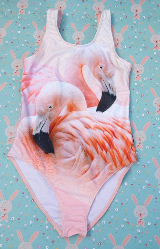 Badpak Molo flamingo’s Maat 146 met UV-protectie Nieuw, Kinderen en Baby's, Kinderkleding | Kinder-zwemkleding, Nieuw, Badpak