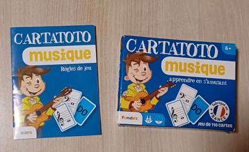 Cartatoto Musique - jeu de 110 cartes beschikbaar voor biedingen