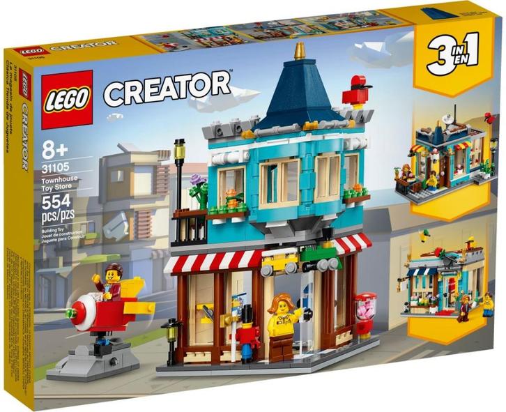 Lego 31105         3in1 Townhouse Toy Store       nieuwe doo, Kinderen en Baby's, Speelgoed | Duplo en Lego, Nieuw, Lego, Complete set