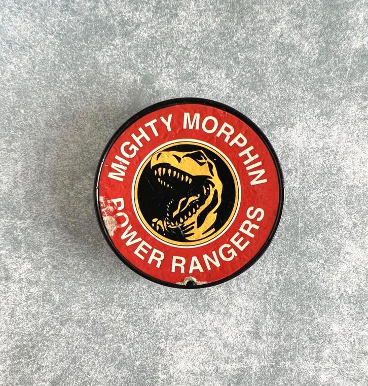 Badge T-Rex Mighty Morphin Power Rangers, Verzamelen, Speelgoed, Gebruikt, Ophalen of Verzenden