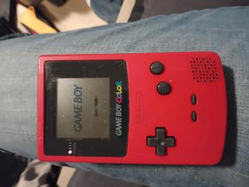 Nitendo Gameboy color kleur:rood beschikbaar voor biedingen