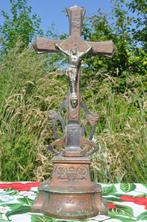 crucifix en regule cuivré, Ophalen of Verzenden