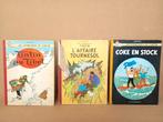 3 oude stripboeken van Kuifje met EO, Boeken, Stripverhalen, Meerdere stripboeken, Ophalen of Verzenden, Gelezen, Hergé