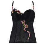 Lise Charmel Danse des Lianes Bustier 80C, Noir, Body ou Corset, Envoi