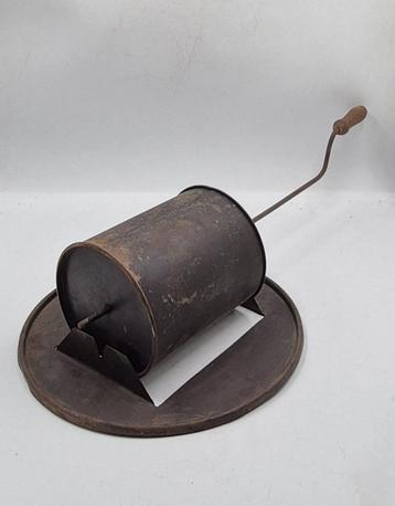 Ancien brûloirs grilloir Torréfacteur a café orge chataignes, Enlèvement ou Envoi