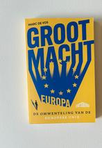 Marc de Vos - Grootmacht Europa, Enlèvement, Comme neuf, Marc de Vos