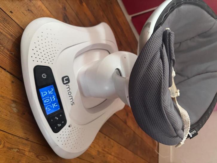 Balancelle 4Moms Mamaroo4 gris, Kinderen en Baby's, Wipstoeltjes, Gebruikt, Overige merken, Verstelbaar, Ophalen