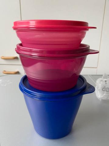 🍄 Tupperware NIEUWE set Classico Kommen Junior beschikbaar voor biedingen