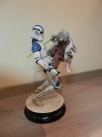 sideshow premium format Yoda vs Clone Trooper, Ophalen, Zo goed als nieuw