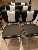 Chaises US année 70, Maison & Meubles, Enlèvement, Comme neuf, Noir