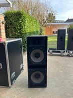 2 sets de JBL 4894 avec flight-cases, Enlèvement, Utilisé, Audio