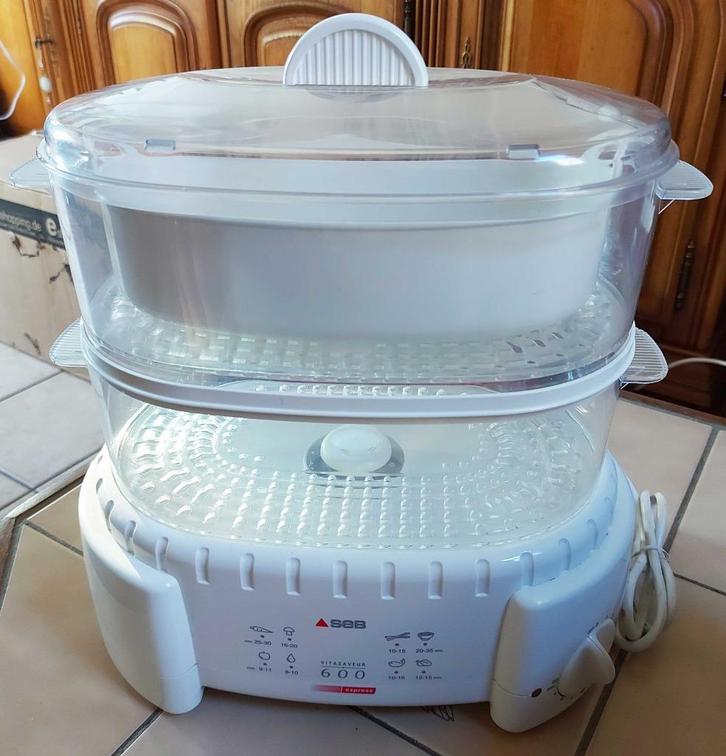 SEB-stoomboot — Zo goed als nieuw, in originele doos, Elektronische apparatuur, Rijstkokers, Nieuw, Ophalen of Verzenden