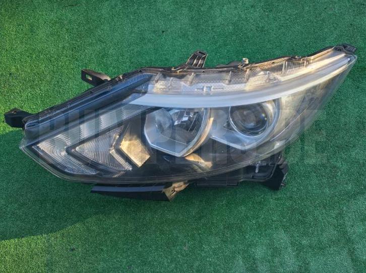 Koplamp NISSAN QASHQAI 2 II J11 LENS+ LED FRONT LAMP, Auto-onderdelen, Verlichting, Gebruikt, 6 maanden garantie, Ophalen of Verzenden