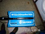 STATION DE SOUDAGE WELCO TURBO 250 + SACS À SOUDER + ÉCRAN, Enlèvement, Utilisé, Moins de 150 ampères, Électrodes
