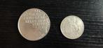 zilveren munten, Postzegels en Munten, Ophalen of Verzenden, Zilver, Setje, Zilver
