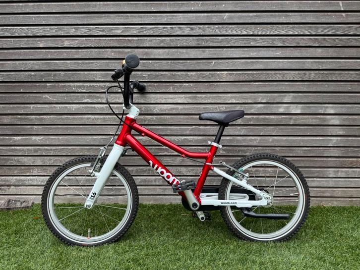 Woom 3 Kinderfiets 16” - Limited Edition, Fietsen en Brommers, Fietsen | Kinderfietsjes, Zo goed als nieuw, 16 tot 20 inch, Ophalen