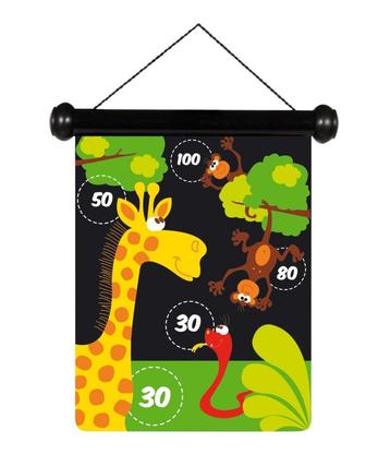 Magnetisch dartspel 'dierentuin' Scratch, Enlèvement ou Envoi, Neuf, Garçon ou Fille