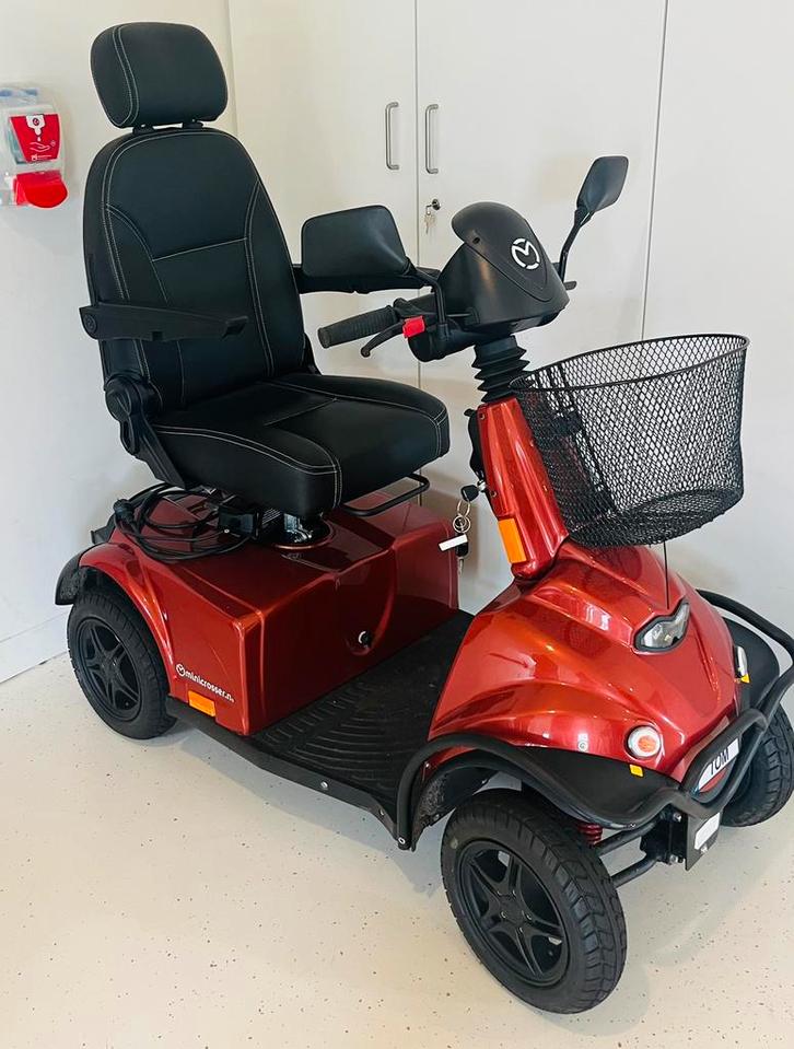 Minicross Scootmobiel met regenkap amper gebruikt, Diversen, Brommobielen en Scootmobielen, Zo goed als nieuw, Ophalen