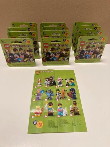 Lego cmf 27 volledige serie van 12 figuren beschikbaar voor biedingen
