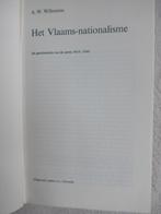 het vlaams nationalisme  1914 -1940, Boeken, 20e eeuw of later, Willemsen, Ophalen of Verzenden, Zo goed als nieuw