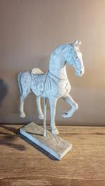 Cheval en bois blanc, Antiquités & Art, Enlèvement ou Envoi