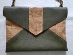 Clutch / handtas / schoudertas kurk, Ophalen of Verzenden, Zo goed als nieuw