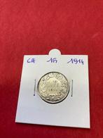 Zwitserland 1 franc 1914 zilver, Zilver, Ophalen of Verzenden