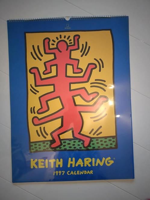 XXL kalender Keith Haring 1997 (65X48 cm), Diversen, Kalenders, Zo goed als nieuw, Maandkalender, Ophalen of Verzenden