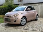 Fiat 500E 42kWh! cabrio 2023 24m Garantie!, Auto's, 4 zetels, Stof, 87 kW, Zwart