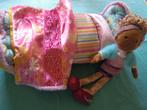 vintage groovy girls pop , bed en dekentje, Kinderen en Baby's, Speelgoed | Poppen, Ophalen of Verzenden, Zo goed als nieuw