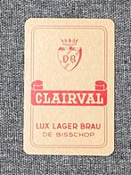oude speelkaart brouwerij DE BISSCHOP te OUDENAARDE Leupegem, Enlèvement ou Envoi, Comme neuf, Carte(s) à jouer