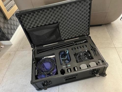 HTC VIVE PRO full kit als nieuw (incl. flight case!), Games en Spelcomputers, Virtual Reality, Gebruikt, Pc, VR-bril, Ophalen