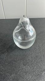 Glazen potje in de vorm van een peer, Ophalen of Verzenden, Zo goed als nieuw