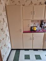 meubles cuisine vintage, Maison & Meubles, Cuisine | Cuisines complètes, Bois, Enlèvement, Utilisé, Autres types