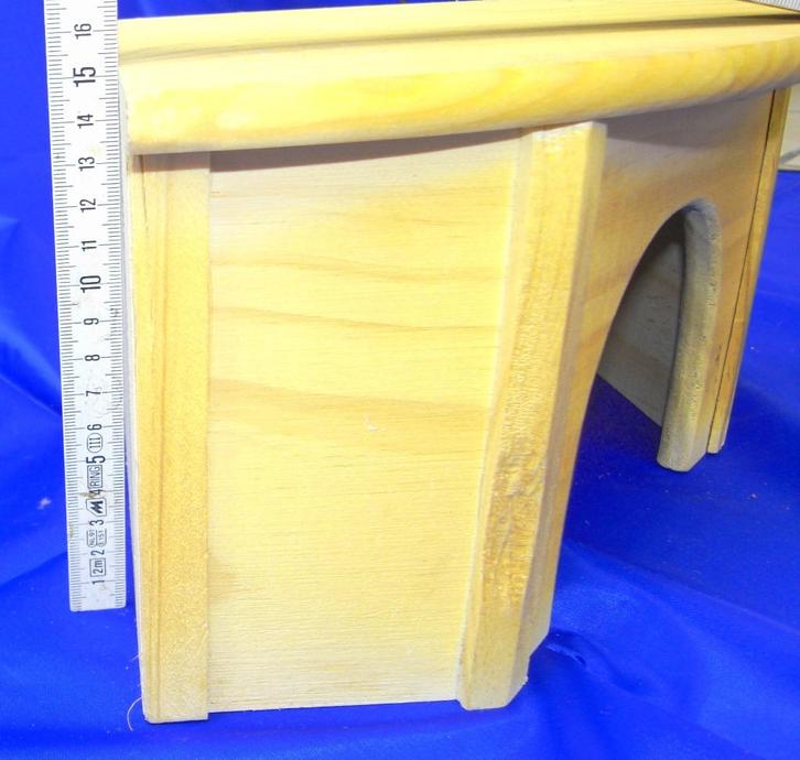 Maison d’angle en bois Jule par AniOne, Animaux & Accessoires, Rongeurs & Lapins | Accessoires, Comme neuf, Autres types, Enlèvement ou Envoi