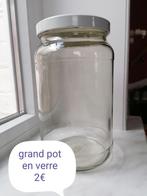 Grand pot en verre, Ophalen, Zo goed als nieuw, Glas
