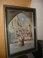 tableau orientaliste Jerusalem, Antiquités & Art, Art | Peinture | Classique, Enlèvement