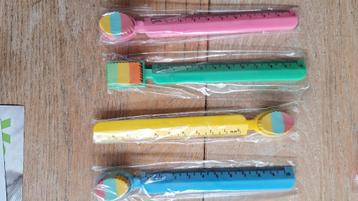 Meetlatje met gum beschikbaar voor biedingen