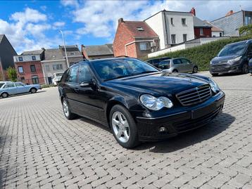 Mercedes benz c180 k stationwagen, Auto's, Automaat, Zwart, Break, Particulier